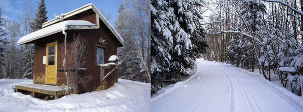 Duck Mountain ski trails and hut