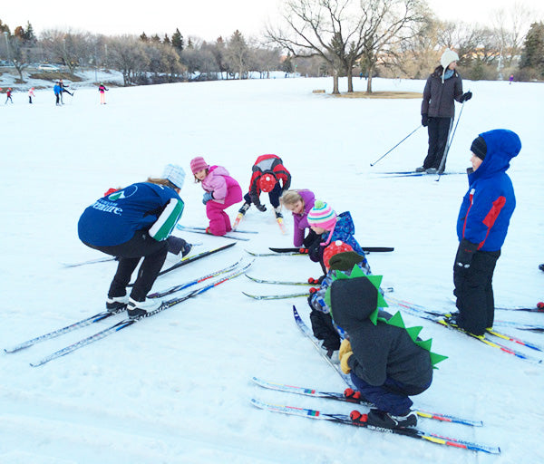 Bunnyrabbit skiers