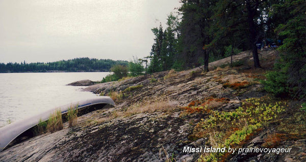 Missi Island Amisk Lake Saskatchewan canoe route