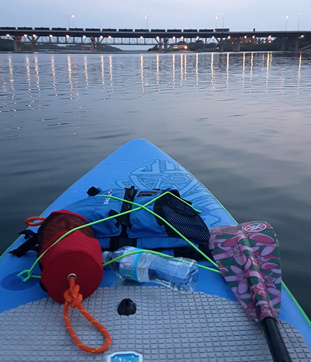 SUP on the river in Saskatoon 