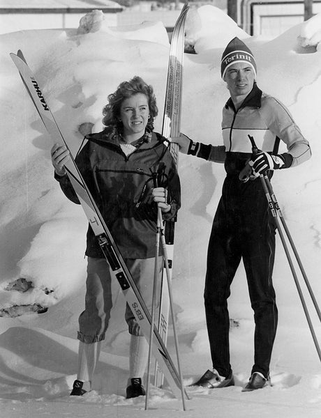 1970's cross country skiers