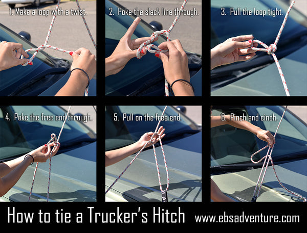 how to tie a Trucker's Hitch