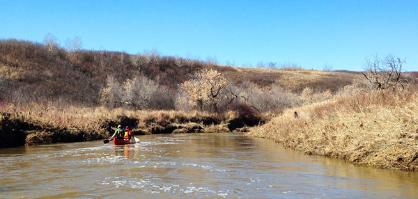 Paddling Eagle Creek Saskatchewan