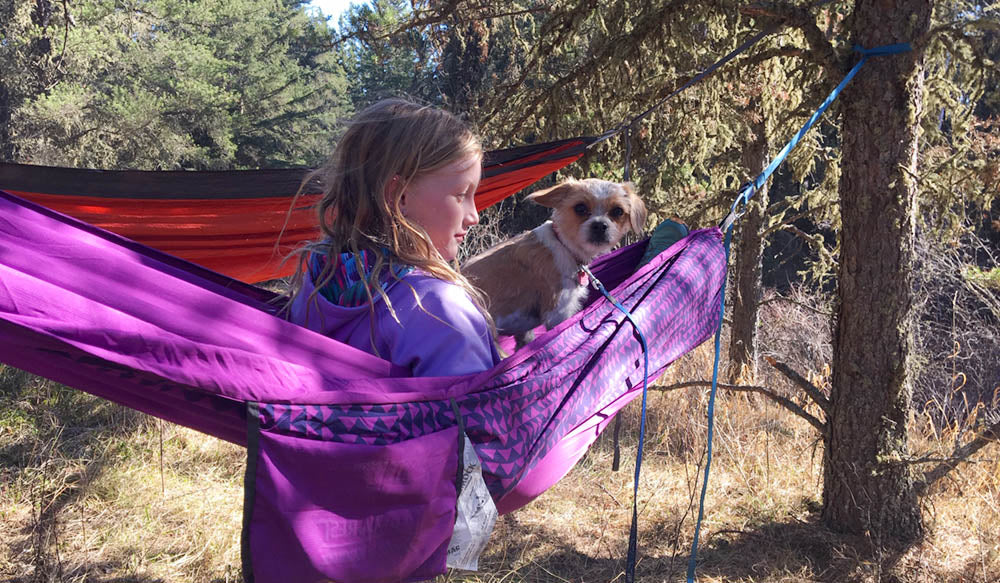 girl in hammock 