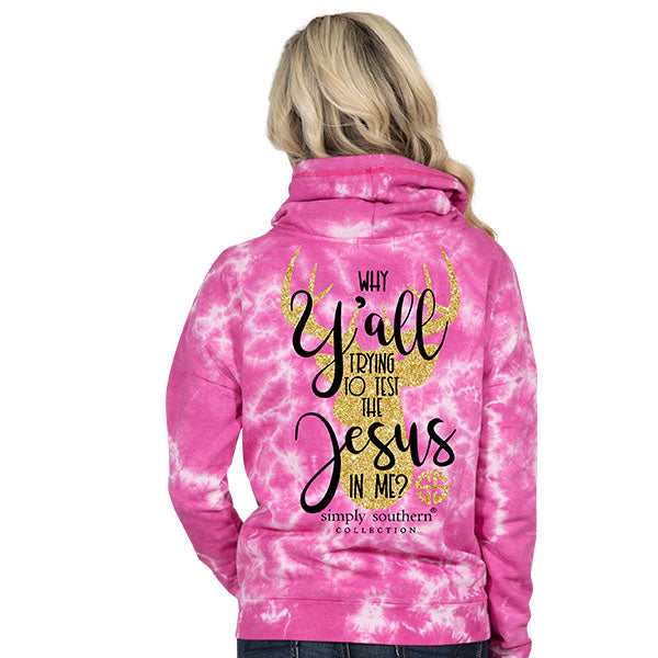 simply southern tie dye hoodie