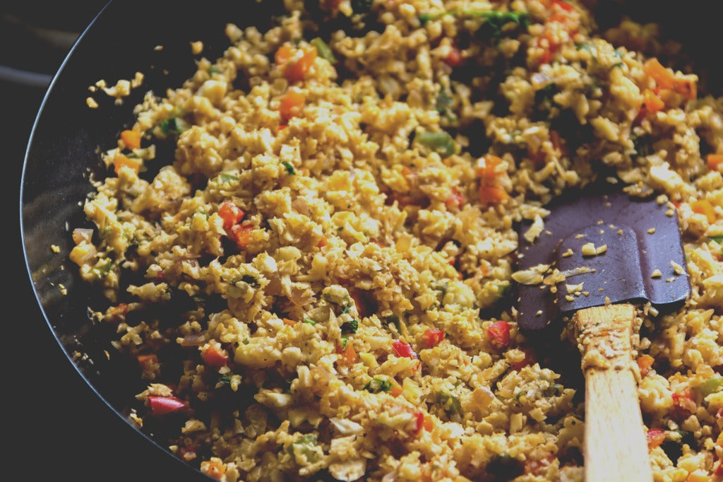 Cauliflower stir fry