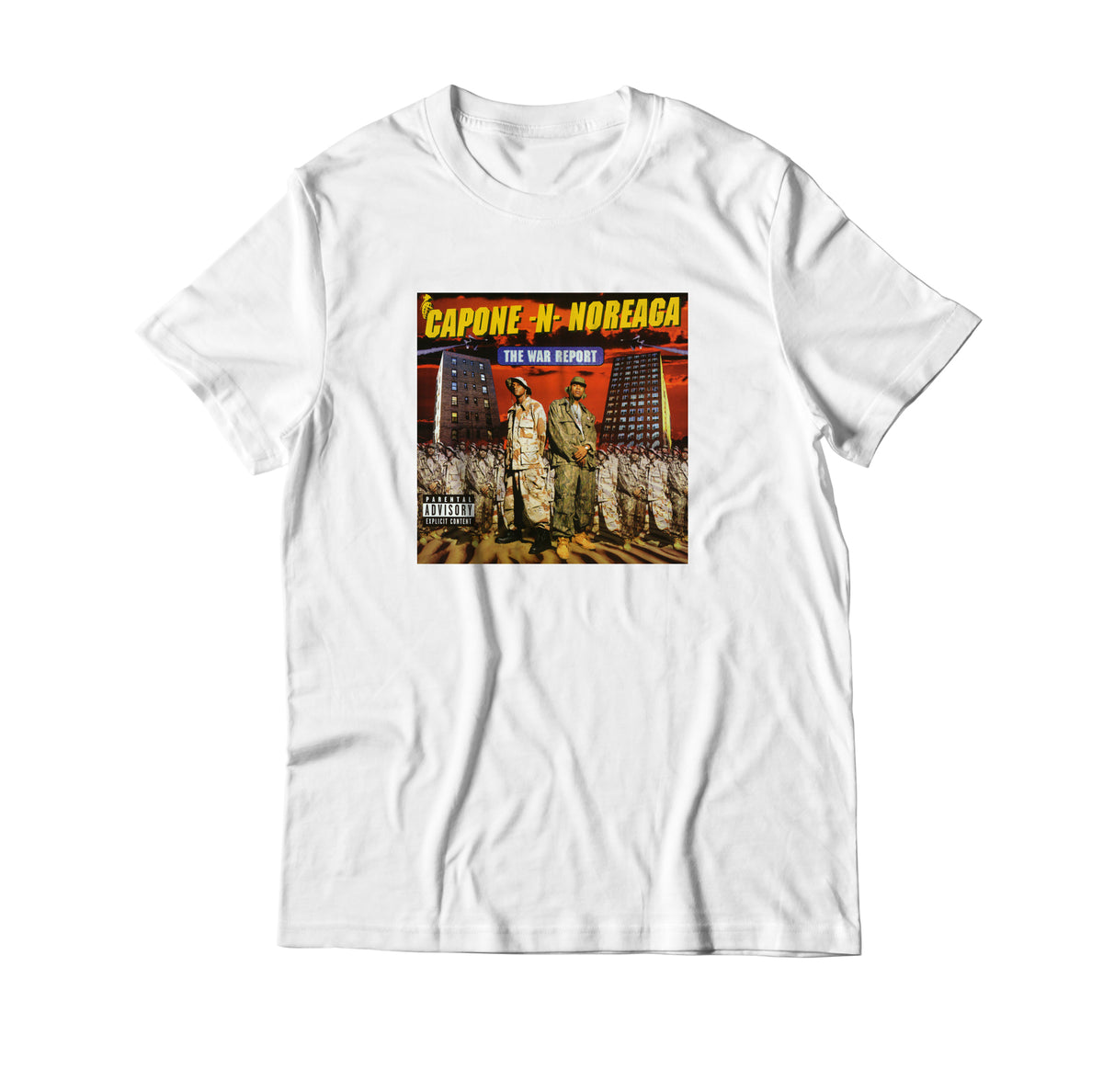 Capone and Noreaga The War Report Hip Hop T Shirt 