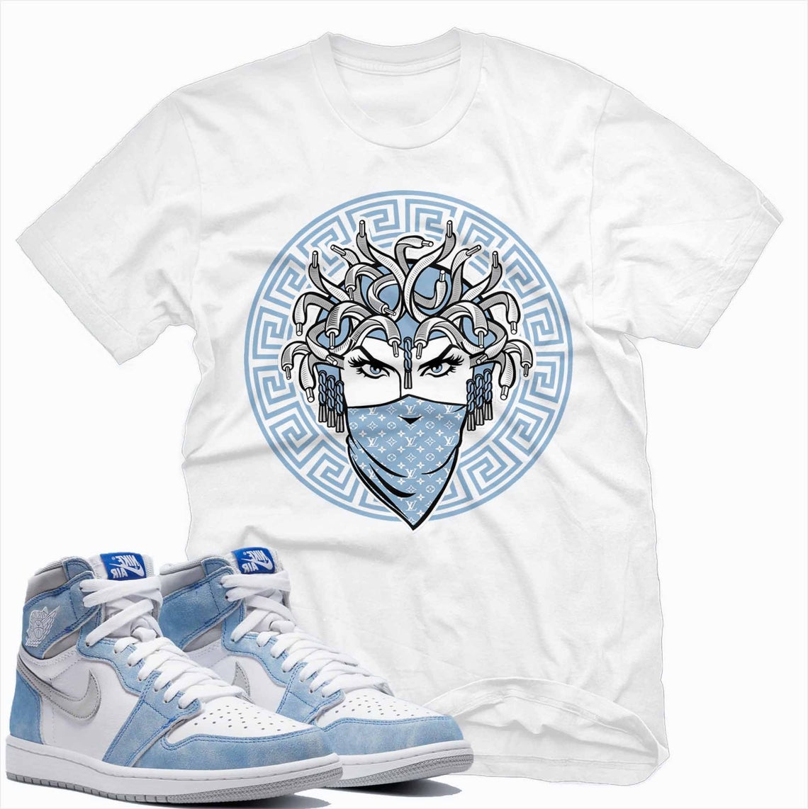 hyper royal jordan shirt