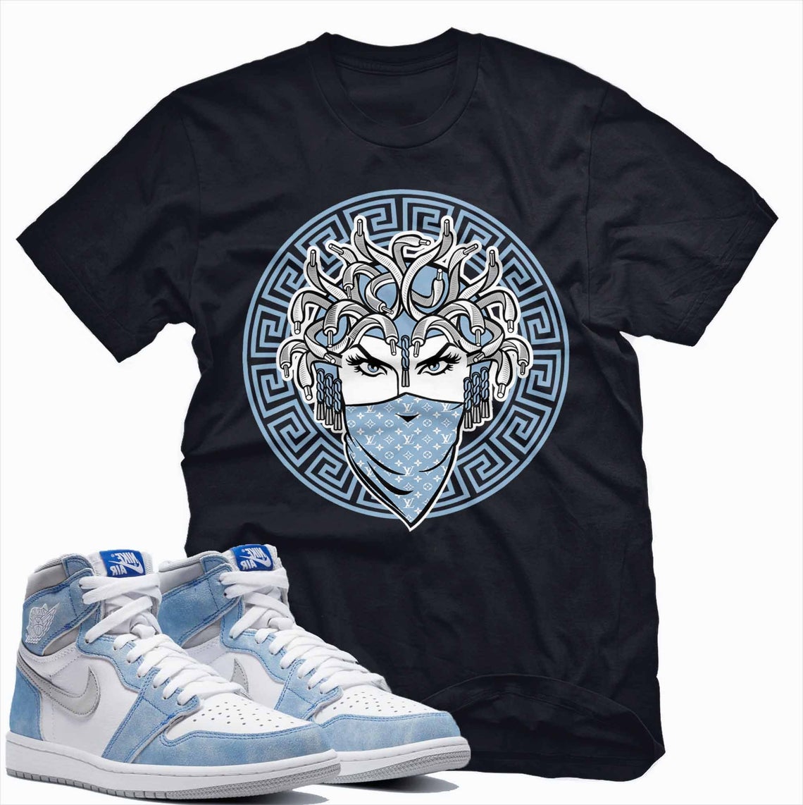 hyper royal jordan shirt