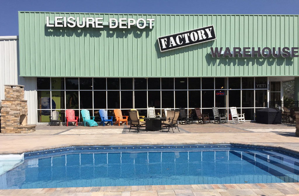 Leisure Depot inground pool display