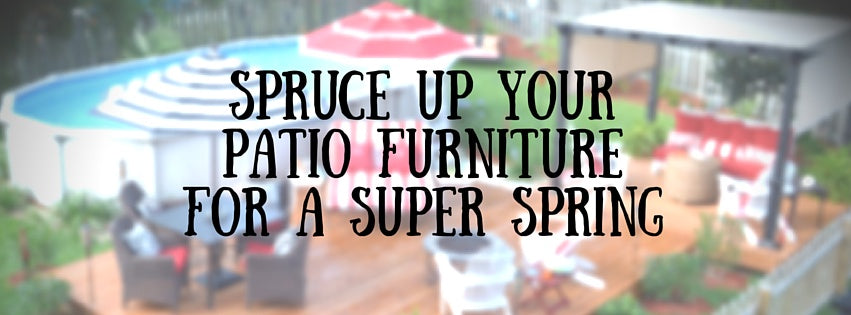 spring cleaning patio furniture blog header