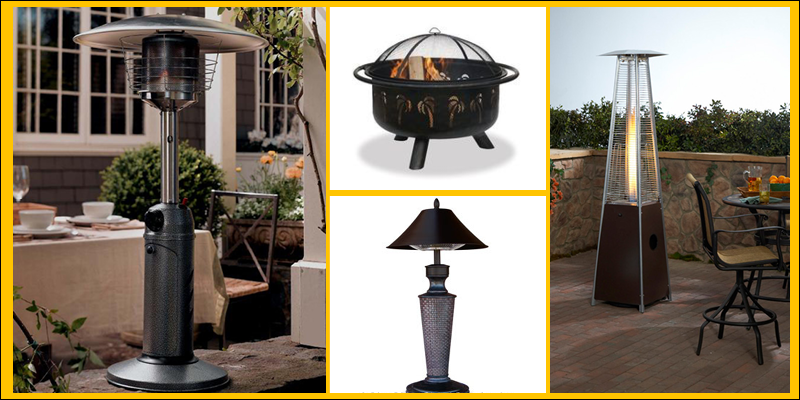 patio heater collection banner