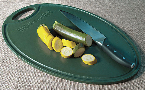 big green egg oval resin cutting board