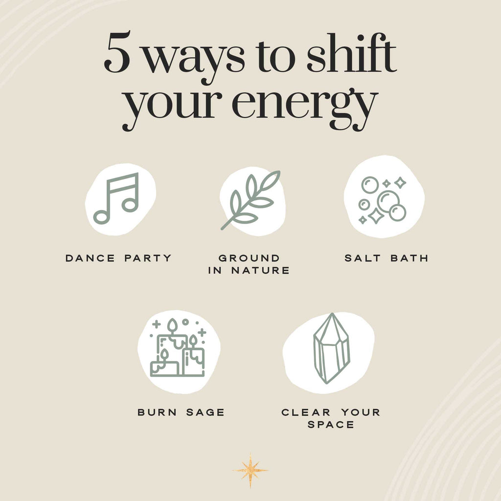 5 ways to shift your energy