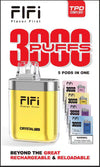 FiFi Crystal Pod 3000 Puffs Disposable Vape Pod 5 in 1 - IMMYZ