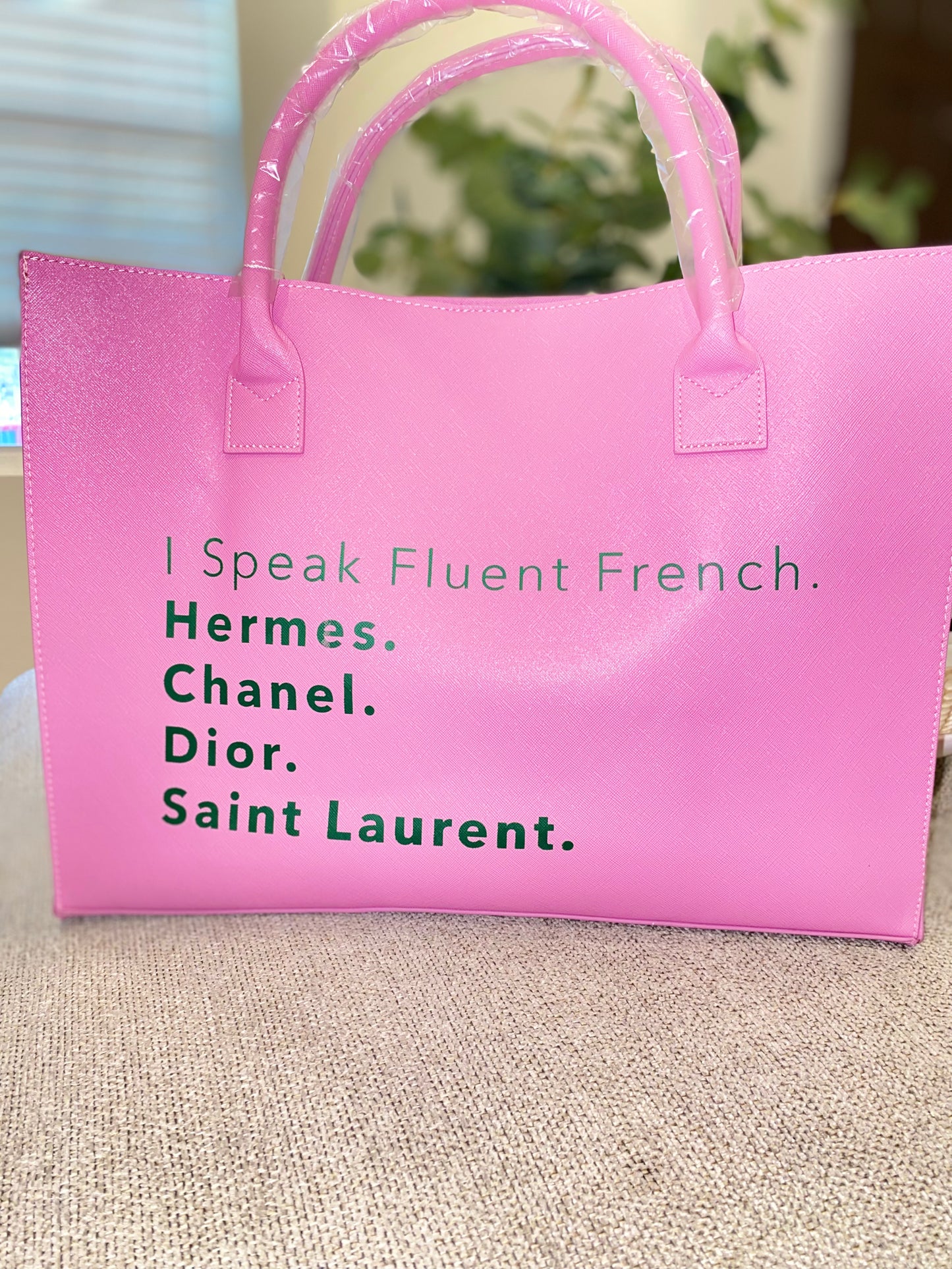 VEGAN TOTE FLUENT FRENCH
