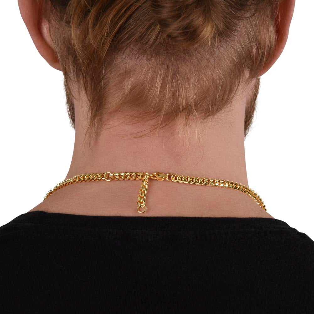 TO MY MAN LAST EVERYTHING CUBAN LINK CHAIN