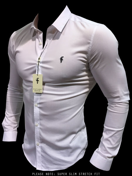 slim fit stretch shirt