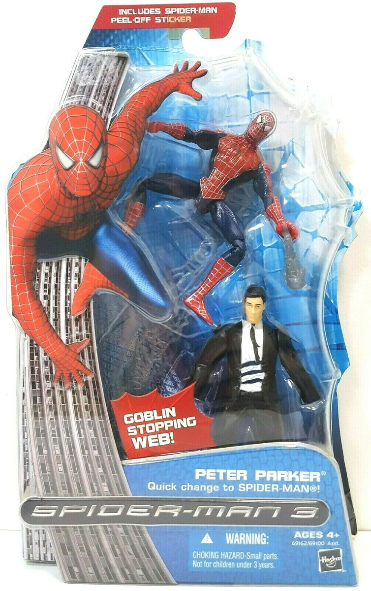 spiderman 3 toys peter parker