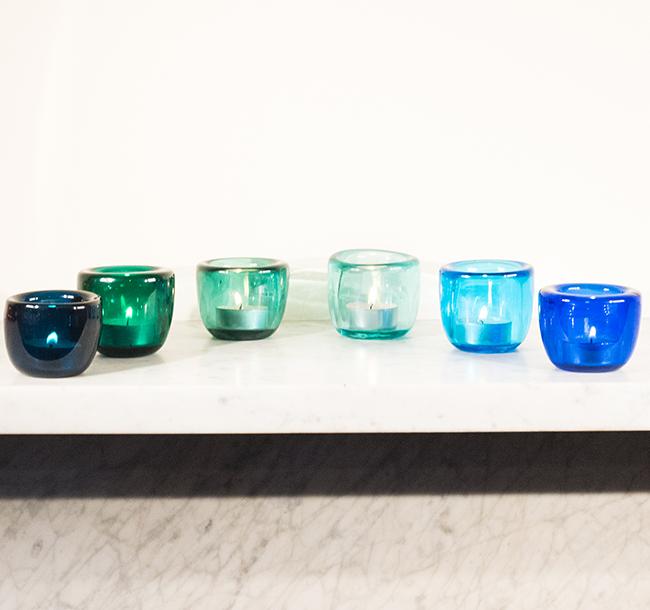 Glass Tea Light - Amulet