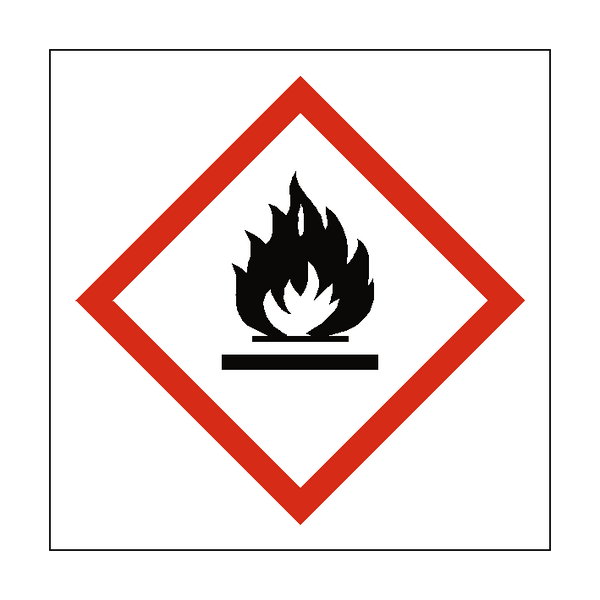 Flammable COSHH Sign | PVC Safety Signs