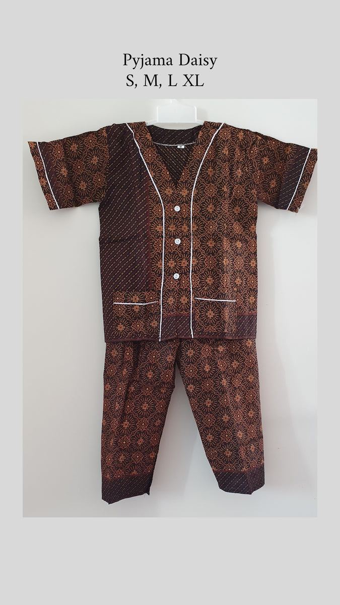 verwijderen Herrie houding Children Pyjama Sogan S-XL – Batik Pearl