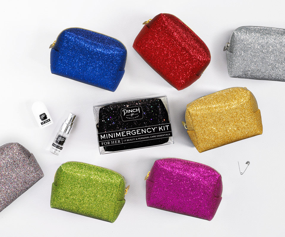 Pinch Provisions glitter mini-emergency kits