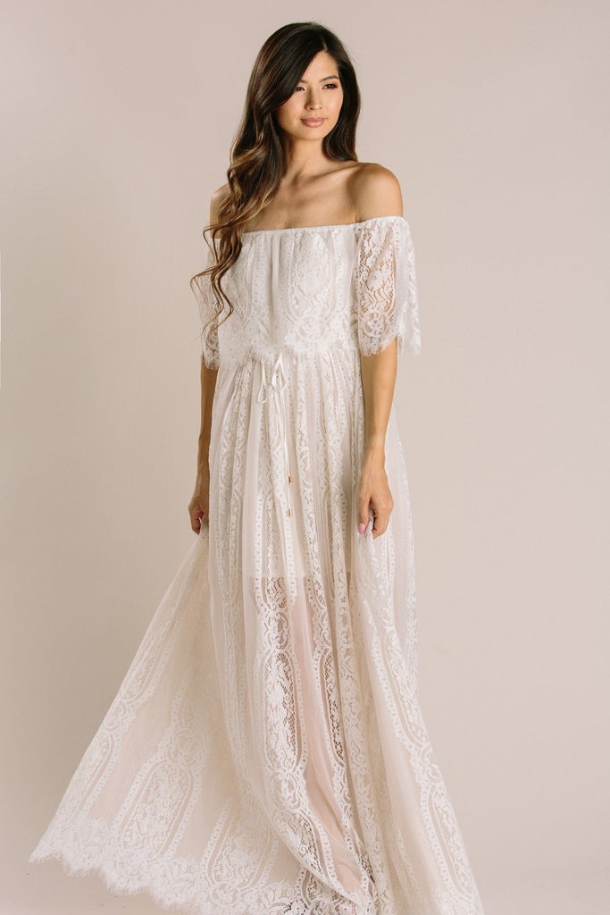 off white dress