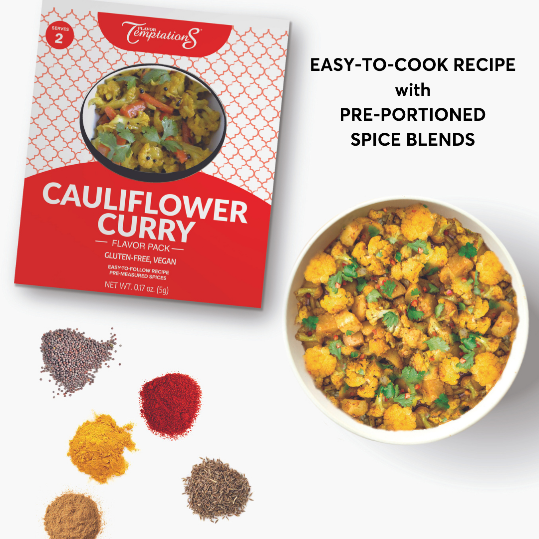 Cauliflower Curry Mx – Flavor Temptations