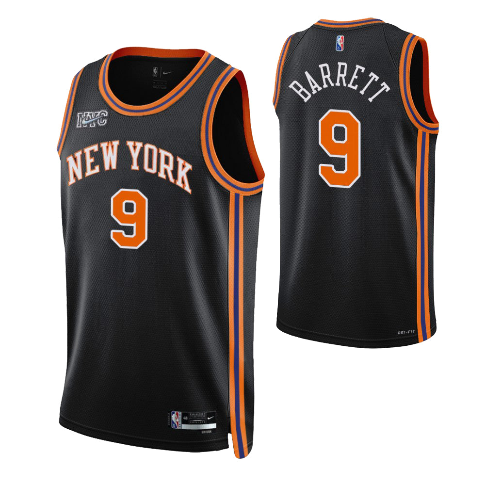 Youth RJ Barrett Nike 20-21 City Edition Swingman Jersey