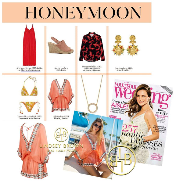 what to pack for a beach honeymoon in Your & Your Weddings Magazine 