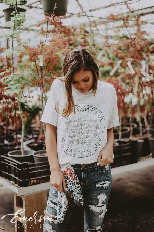 chi omega boyfriend shirt