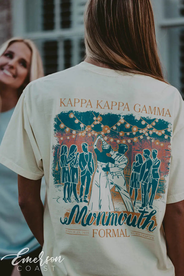 marionet Nachtvlek Agressief Kappa Kappa Gamma Custom Sorority T-shirt Designs - Emerson Coast Tagged  "monmouth"