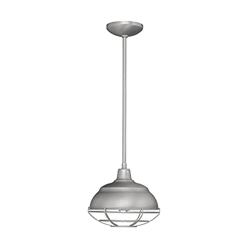 satin nickel mini pendant light