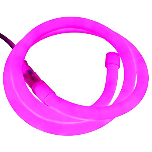 pink neon rope light