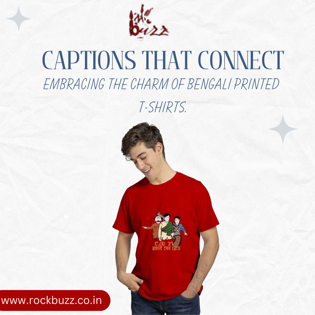 Captioned Bengali Printed t shirts Online in India – রকBuzz