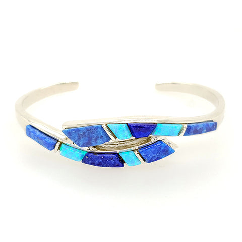 David Rosales Blue Sky Twist Bracelet