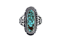 Number 8 Turquoise Ring