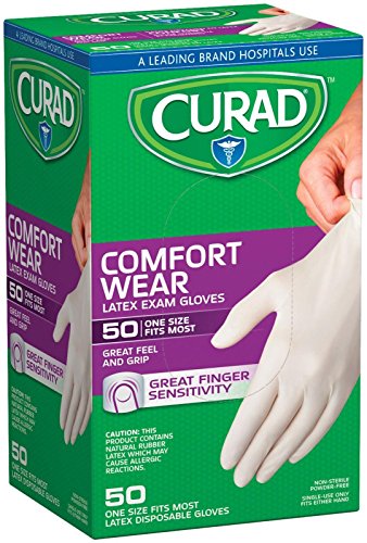 curad latex exam gloves