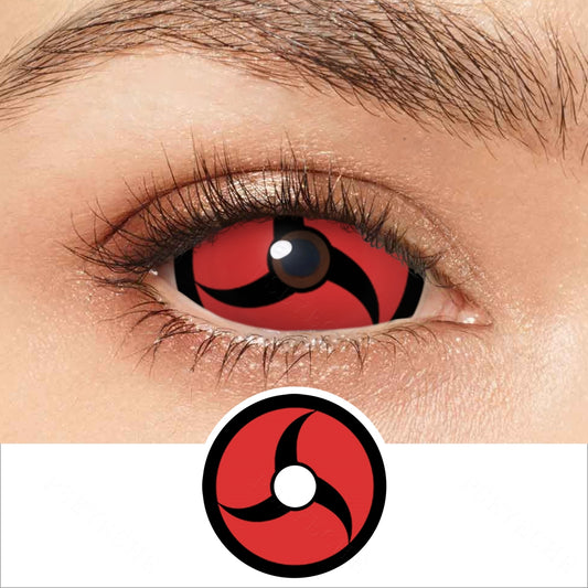 Naruto Mangekyou Sharingan Sclera Contacts - PsEYEche