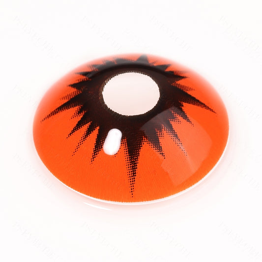 Omego Orange Sclera Contacts - PsEYEche