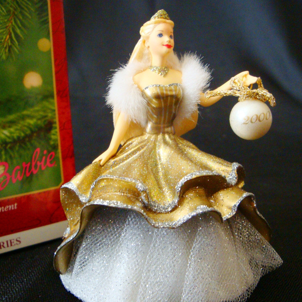 2000 Hallmark Keepsake Ornament Barbie Birthday Wishes Collectors Series