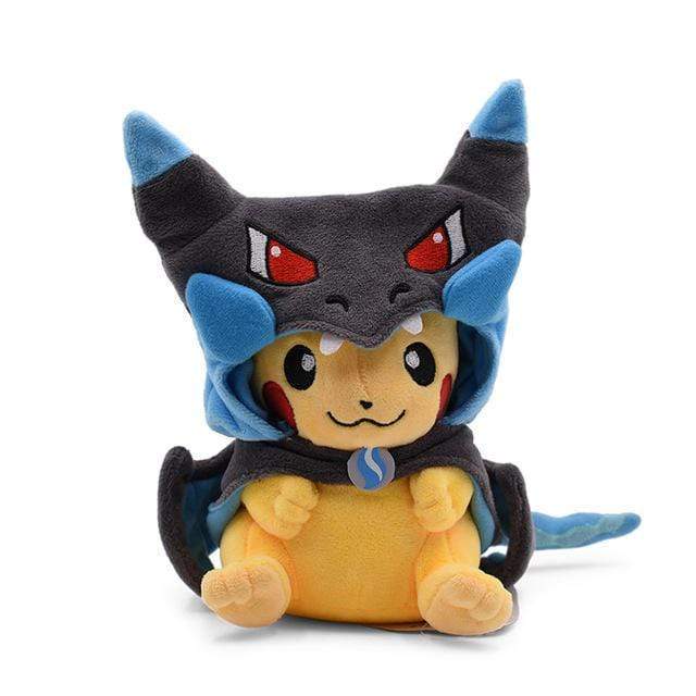 peluche pikachu dracaufeu