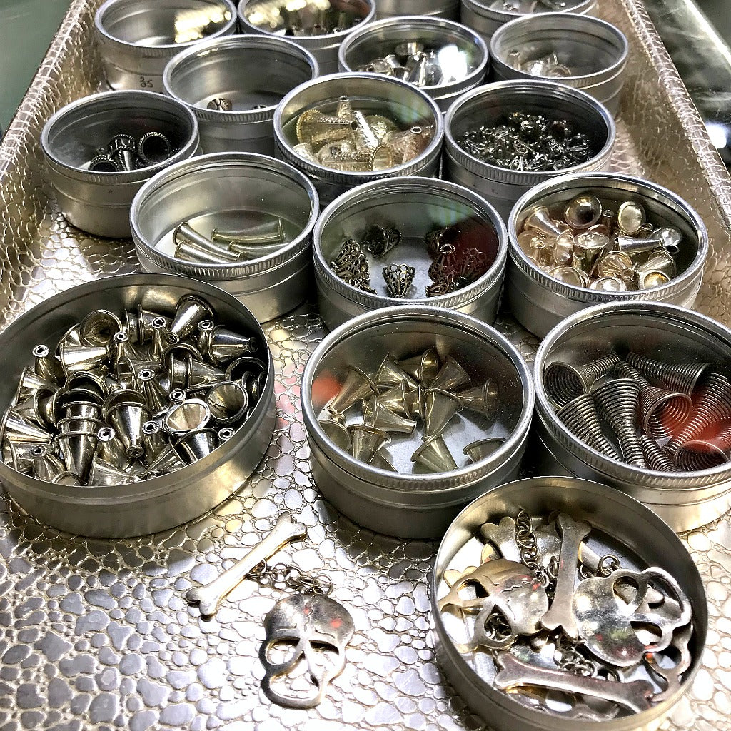 Suzie Q Studio's 50% OFF Sterling Silver sale is being extended until the closure of our "physical store" on Sunday, July 28, 2019 at 5pm. That means ​Suzie's unique and fabulous Sterling Silver jewelry-making beads, components and findings​ ​will be available on SALE at 50% OFF. Come early for the best selection!​