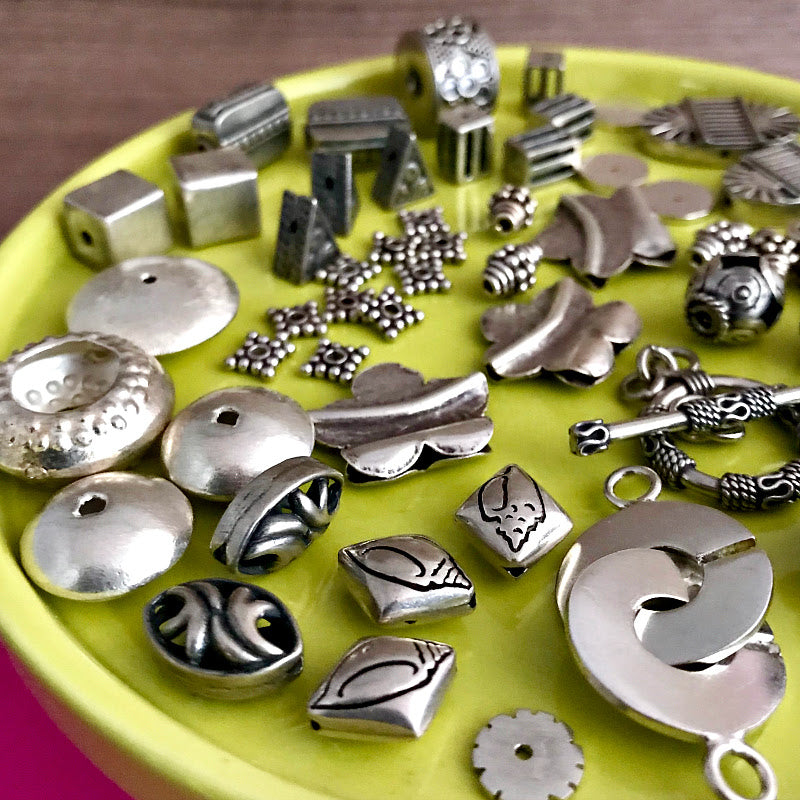 ​Suzie Q Studio's 50% OFF Sterling Silver sale is being extended until the closure of our "physical store" on Sunday, July 28ty at 5pm. That means ​Suzie's unique and fabulous Sterling Silver jewelry-making beads, components and findings​ ​will be available on SALE at 50% OFF​. Come early for the best selection!​