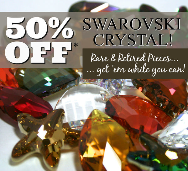 50% OFF Swarovski Crystal