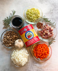Ingredients for Bolognese