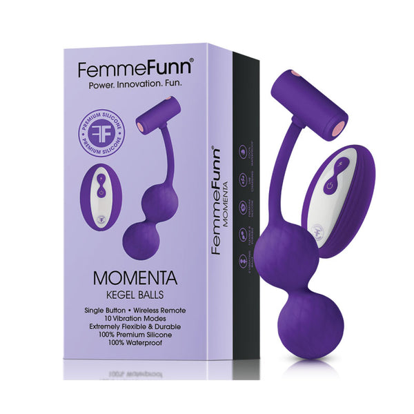 Femmefunn Momenta Kegel Balls Purple