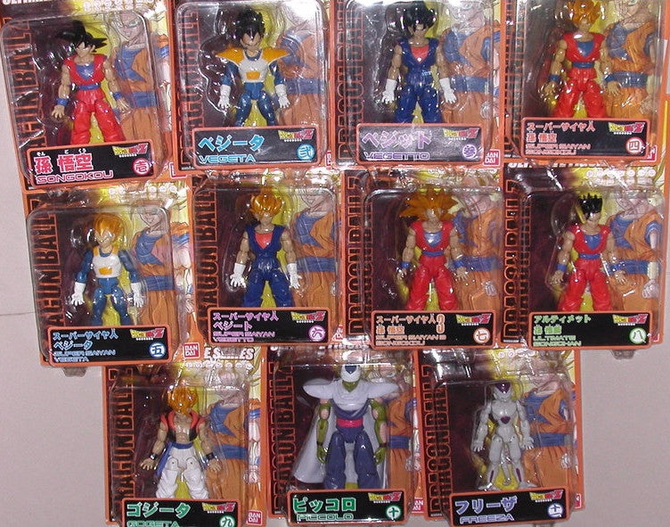 dragon ball z action figures collection