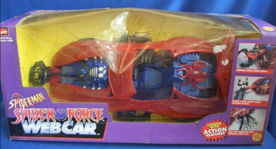 spiderman car figure